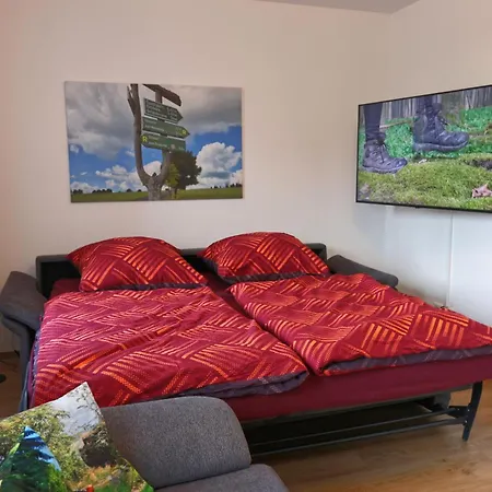 Vakantiehuis Bibertalblick Mit Sauna Und Terrasse Masserberg