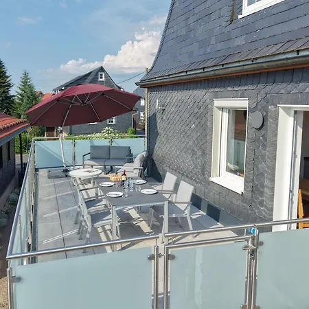 Bibertalblick Mit Sauna Und Terrasse Masserberg