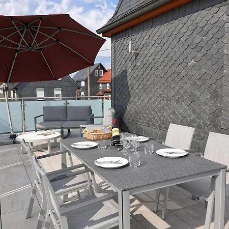 Bibertalblick Mit Sauna Und Terrasse * Masserberg